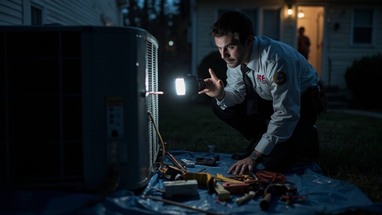 Emergency HVAC Services realistic work photo
