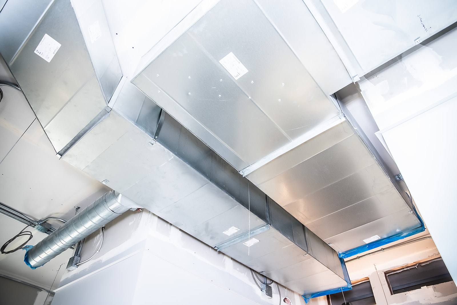 HVAC Duct Installation realistic work photo